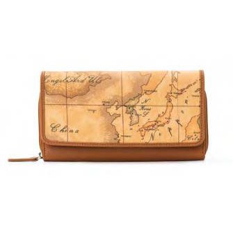 Alviero Martini長銀包-拉鏈銀包-wallet.full-zipper-wallet